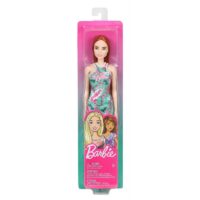 Mattel Barbie Flower Dresses - Blue And Redhead Doll GBK92