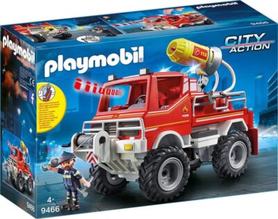 PLAYMOBIL 9466 Όχημα Πυροσβεστικής Με Τροχαλία Ρυμούλκησης