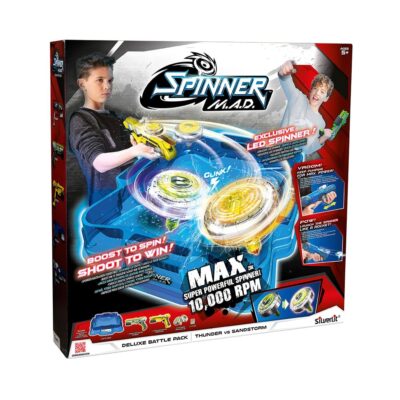 SILVERLIT SPINNER M.A.D. DELUXE ΣΕΤ ΜΑΧΗΣ (7530-86331)