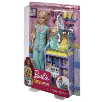 Mattel Barbie Παιδίατρος Σετ Παιχνιδιού (DHB63 / GKH23)