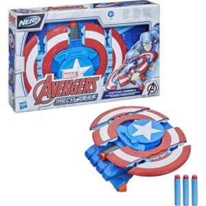 Hasbro Nerf Avengers Mech Strike Captain America Strikeshot Shield (F0265)