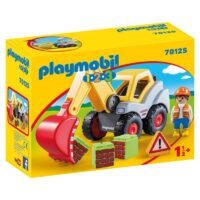 Playmobil 1.2.3 Φορτωτής Εκσκαφέας (70125)
