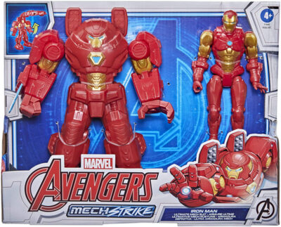 Hasbro Marvel Avengers Mech Strike Deluxe Figure Iron Man 20cm (F1668)