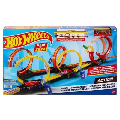 Mattel Hot Wheels Πίστα Κόντρες Με Πολλαπλά Λουπ (HDR83)