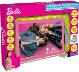 Lexibook Ηλεκτρονικό Παιδικό Εκπαιδευτικό Laptop Barbie Δίγλωσσο(JC598BBI8)