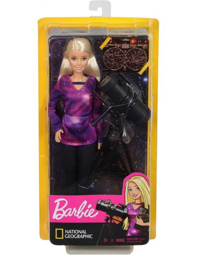 Mattel Barbie National Geographic Αστροφυσικός Κούκλα (GDM47)