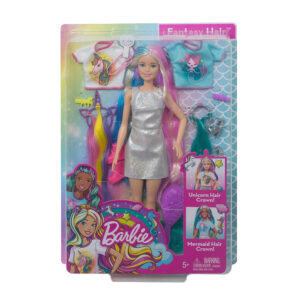 ΚΟΥΚΛΑ BARBIE ΦΑΝΤΑΣΤΙΚΑ ΜΑΛΛΙΑ (GHN04)