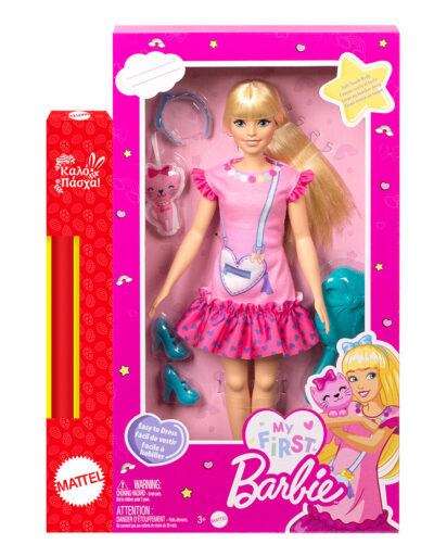 ΠΑΙΧΝΙΔΟΛΑΜΠΑΔΑ BARBIE ΚΟΥΚΛΑ Η ΠΡΩΤΗ ΜΟΥ BARBIE (HLL19)