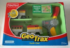 Fisher-Price  GeoTrax Pacific Chief Rail and Road System (H8100)