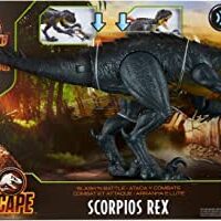 JURASSIC WORLD SCORPIOUS REX ΔΕΙΝΟΣΑΥΡΟΣ ΠΟΥ ''ΓΡΑΠΩΝΕΙ'' (HCB03)