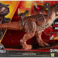 Jurassic World Epic Attack Battle Chompin' Carnotaurus (HND19)