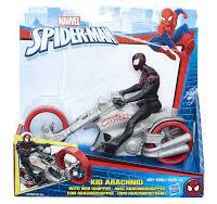 Hasbro Marvel Kid Arachnid Φιγούρα Με Μηχανή Web Chopper (B9706 / B9999)