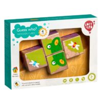 WOODEN CUBE PUZZLE, LUCY&LEO - "GUESS WHO? (892610)