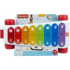 Fisher-Price Εκπαιδευτικό Μεγαλο Ξυλόφωνο - Ελληνικά και Αγγλικά (HJK36 )