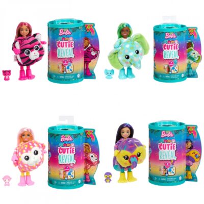 Mattel- Barbie Cutie Reveal Doll Friends junga Series. Chelsea. Assorted models (HKR12)