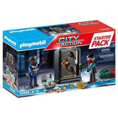 Playmobil Σύλληψη Διαρρήκτη Χρηματοκιβωτίου (70908)