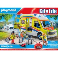 playmobil City Life Ασθενοφόρο με Διασώστες (71202)