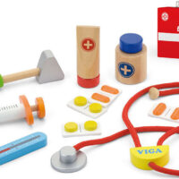 Viga Toys Medical Kit ξύλινο Βαλιτσάκι Γιατρού Κωδικός: 50530