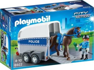 Playmobil City Action Αστυνομία με Άλογο & Τρέιλερ για 4-10 ετών (6922)