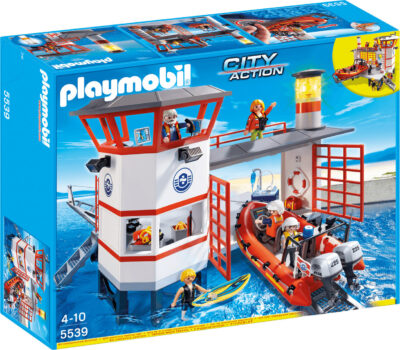 Playmobil City Action Σταθμός Ακτοφυλακής με Φάρο για 4-10 ετών (5539)