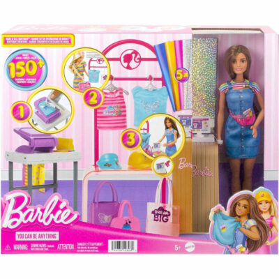 Mattel Barbie Εργαστήριο Μόδας (HKT78)