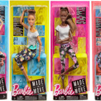 Mattel Κούκλα Barbie Made to Move - Νέες Αμέτρητες Κινήσεις για 3+ Ετών FTG80