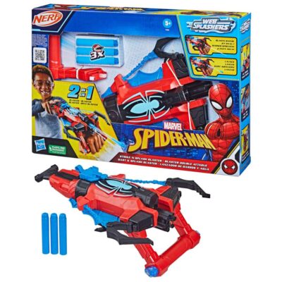 Nerf Spider-Man 2In1 Water Webs Blaster (F7852)
