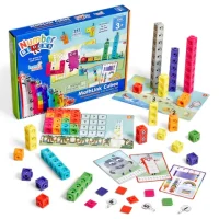 Learning Resources MathLink Cubes Numberblocks 1-10 Activity Set - (LSP0949)