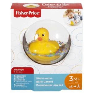 Fisher-Price Watermates Duck Ball Μπαλίτσα Με Κίτρινο Παπάκι (DVH21 / 75676)