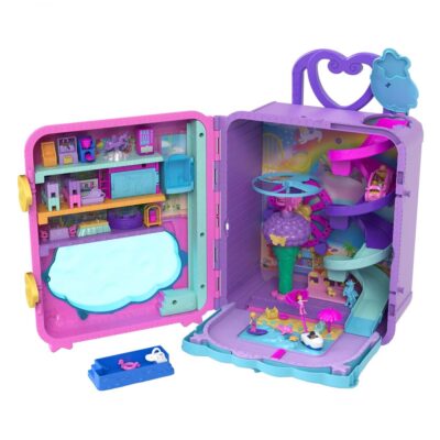 Mattel-MATTEL POLLY POCKET ΒΑΛΙΤΣΑΚΙ - ΛΟΥΝΑ ΠΑΡΚ (HKV43)