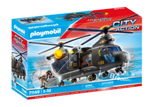 Playmobil City Action Ελικόπτερο Ειδικών Δυνάμεων(71149)