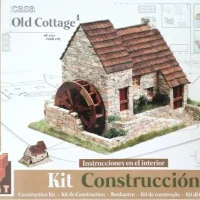 CUIT Ceramic Building Construction Kit, Casita Old Cottage 1 (1:87)(3521)